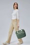 Zoozie Bags Bolsa de Lona Verde